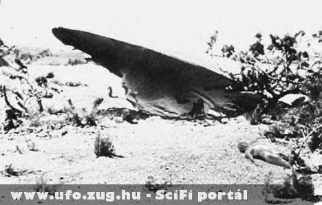 1947-ben egy ufó zuhant le Új-Mexikóban, a benne talált lényeket felboncolták