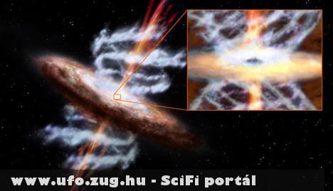 Alakítják a fekete lyukak a galaxisaikat