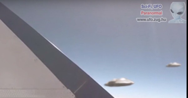 2 UFO repült a vadászgépek közelébe