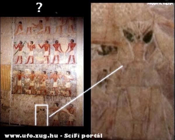 Egy egyiptomi piramisrajz