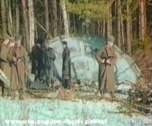 Valódi kép egy lezuhant UFO-ról!