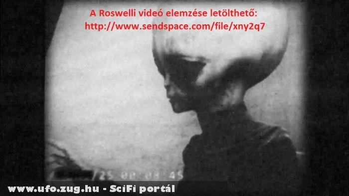 Kiszivárgott felvétel a Roswelli idegenrõl!