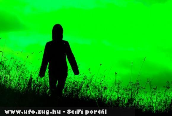 Egy ufo - zöld idegen!