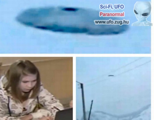 Orosz tinilányok fényképeztek le egy ufót