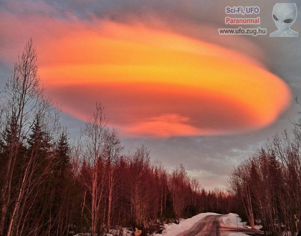 Ufo vagy felhő?!