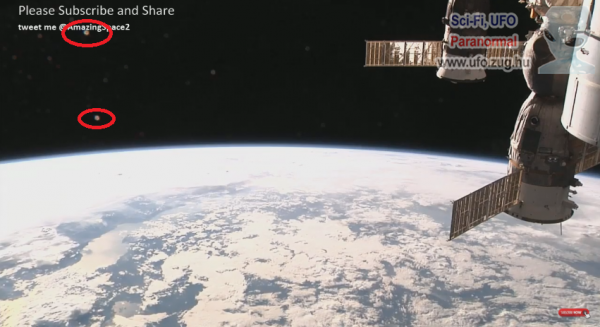 Ufók a Nasa videon.