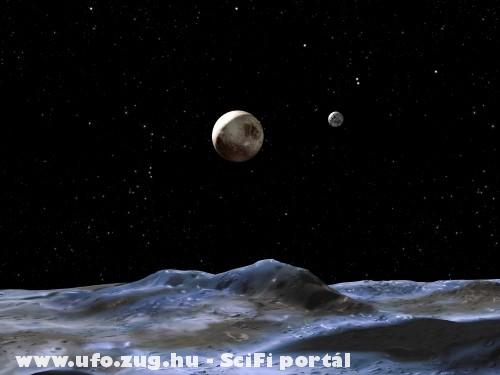 A Plútóról ezt látják az ufo-k, ha a Föld felé néznek!