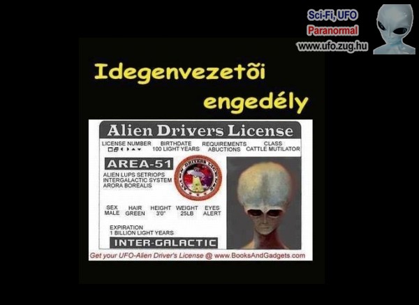Idegen vezetői engedély :D