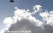 Ufo a felhõk felett